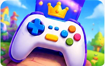 Controle de videogame colorido